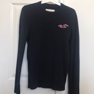 Navy blue thermal. Hollister. Medium